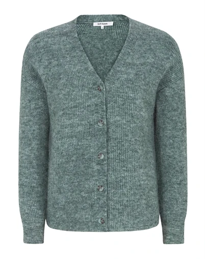 Soft Rebels - SRAlliy Strik Cardigan - Abyss Melange